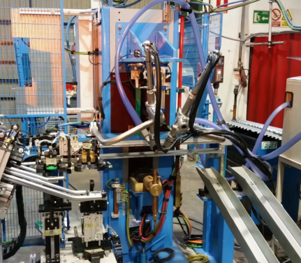 Inline Projection Welding Machine